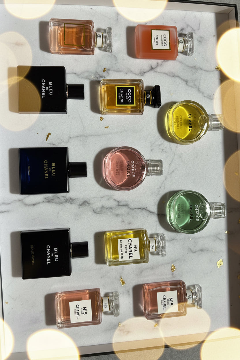 Chanel, 31 Campon Street, 12 bottles mini